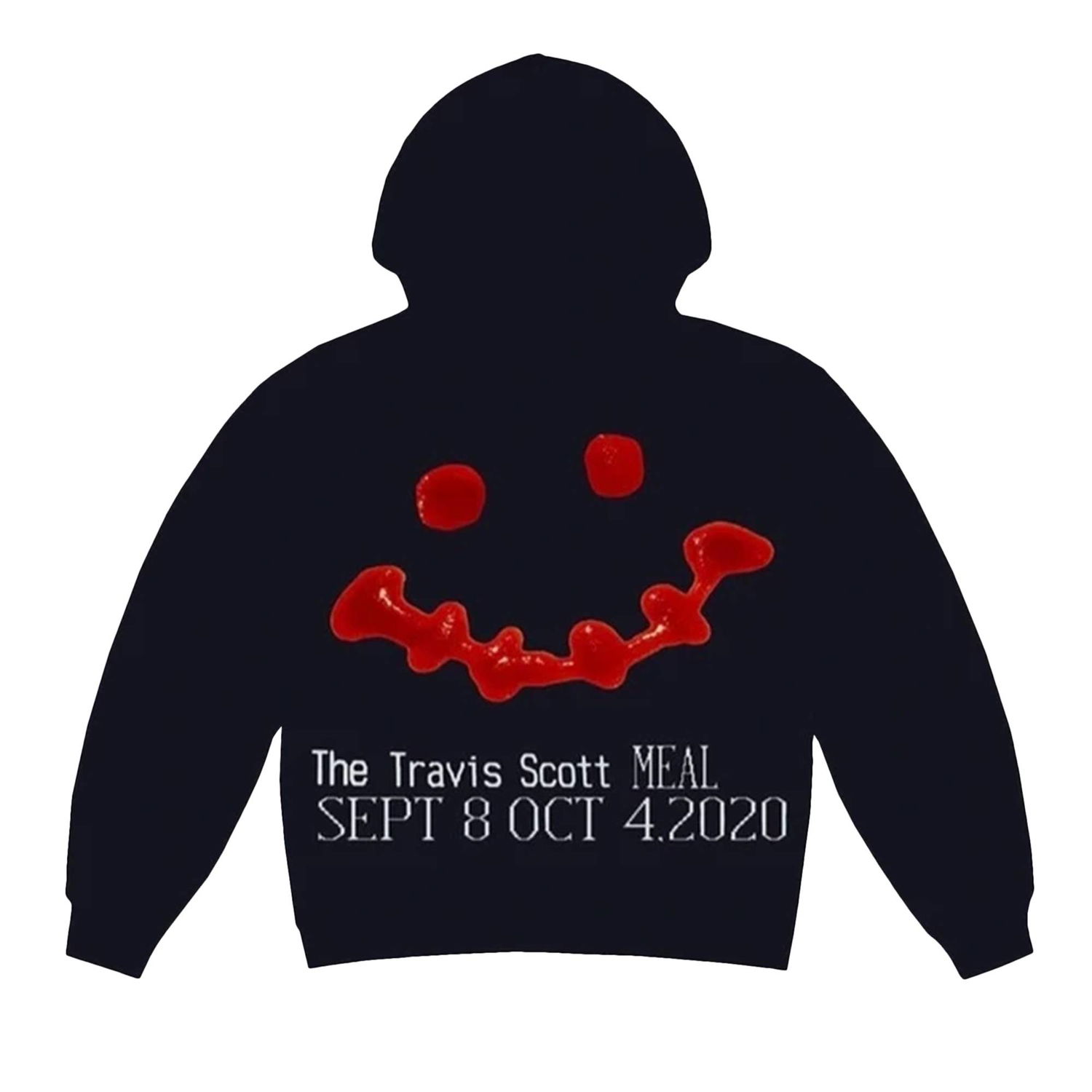 Sweatshirt Cactus Jack by Travis Scott Cactus Plant Flea Market x Ketchup Hoodie Sort | CJMD HS150 BLAC, 1