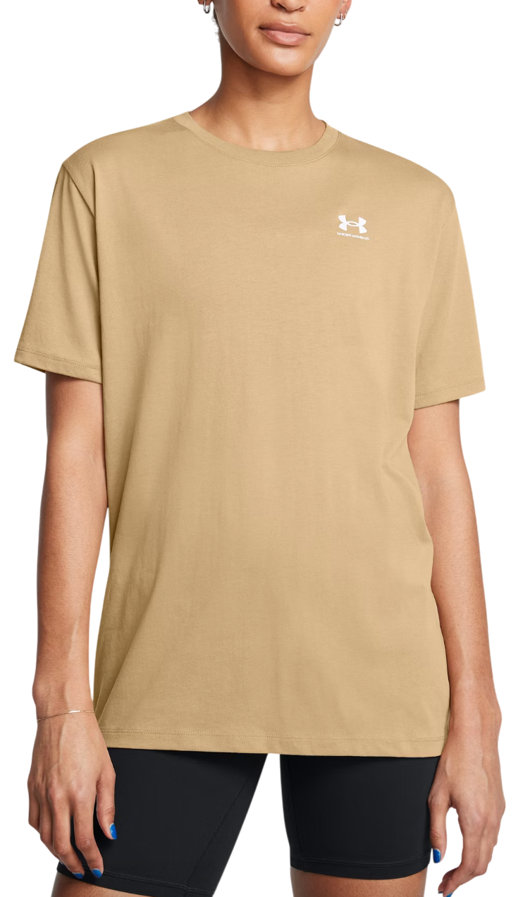 T-shirt Under Armour Under Armour BFOS Logo T-Shirt Beige | 1386844-263