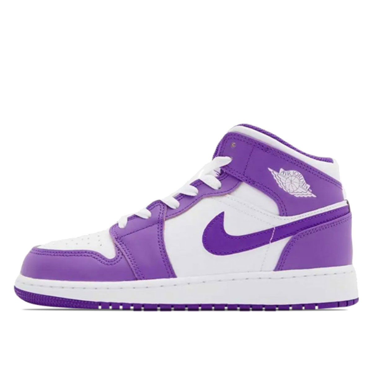 Sneakers og sko Jordan Air Jordan 1 Mid "Purple Venom" GS Lilla | DQ8423-511, 0