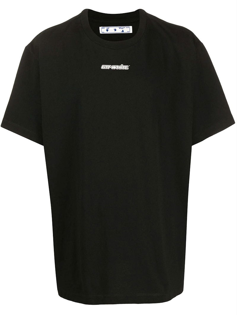 T-shirt Off-White Marker Red Arrows Oversized Tee Sort | OMAA038E20JER0021025 / OMAA038G20JER0041025