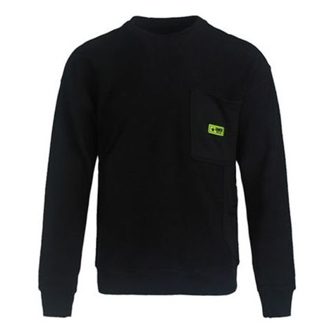 Sweatshirt Converse Converse Slogan Round-Neck Sweater Sort | 10019956-A01