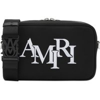 Taljetaske AMIRI Staggered Logo Camera Bag Sort | PS24MCC003-BLK, 1