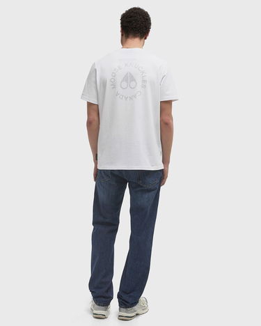 T-shirt Moose Knuckles Off Island T-Shirt Hvid | M15MT770-891, 1