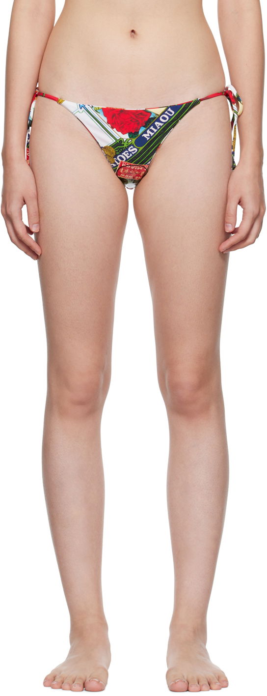 Badetøj Miaou Miaou Kauai Bikini Bottoms Flerfarvet | 2012-CL-FIG