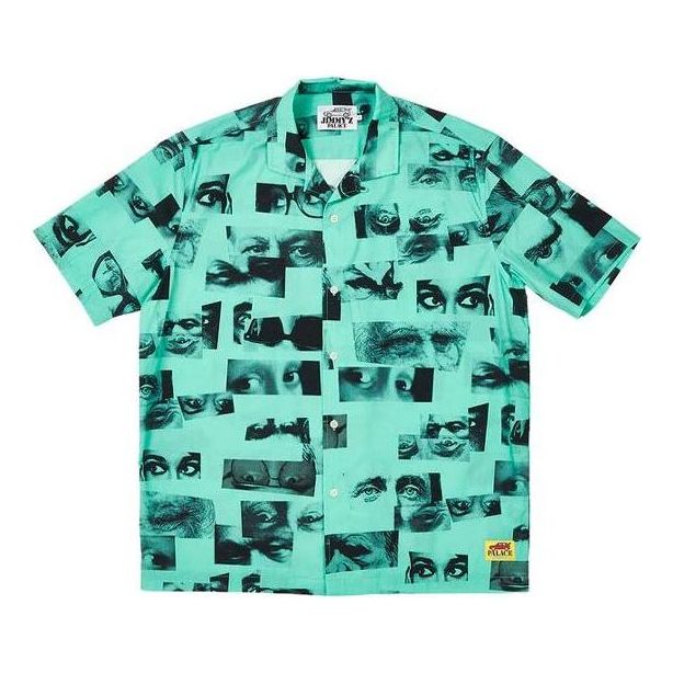 Skjorte Palace Palace Jimmy Eyes Print Shirt Grøn | P22JZSHT003, 0