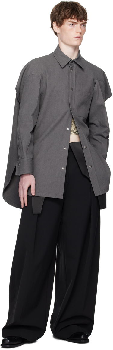 Skjorte Jean Paul Gaultier Jean Paul Gaultier Canvas Shirt Grå | 25/03-U-ST024-W008-04, 3