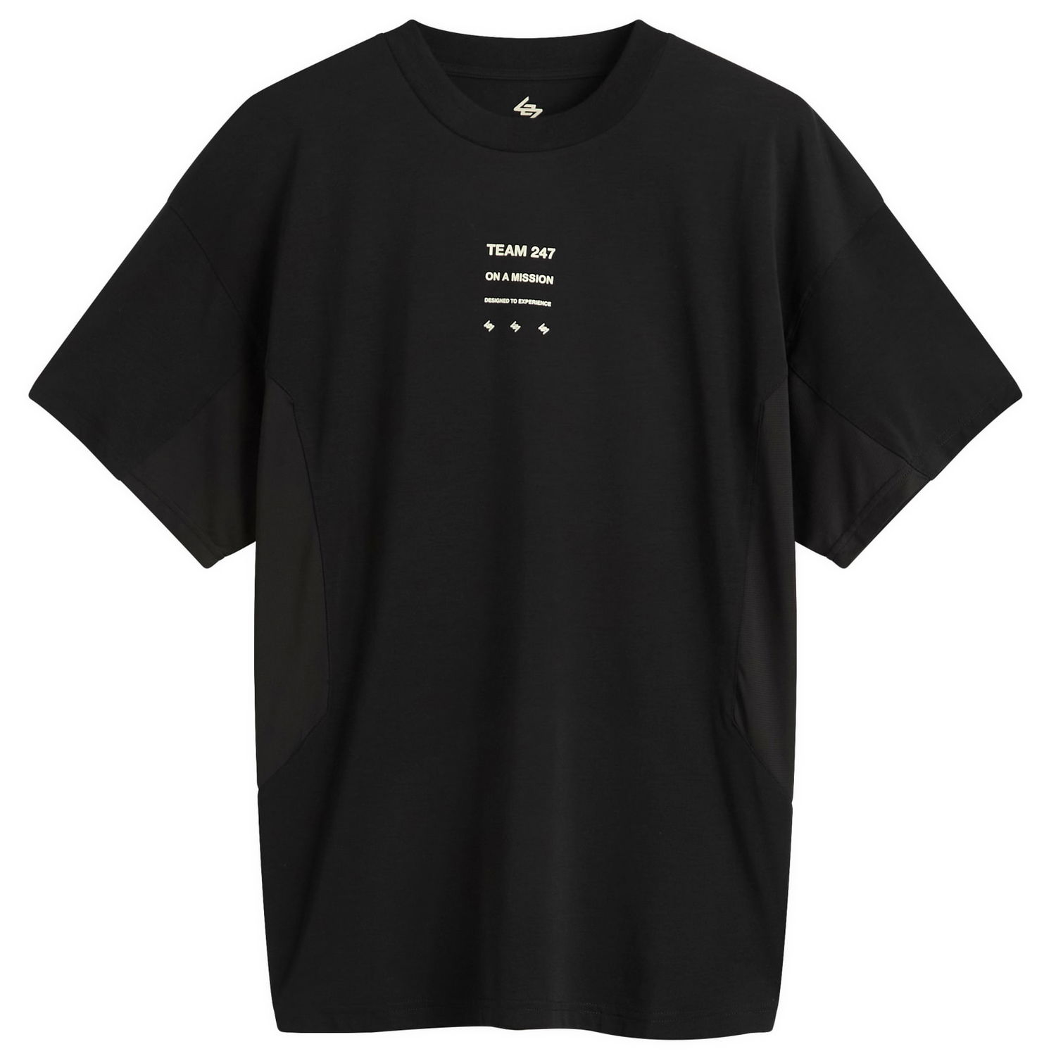 T-shirt Represent Clo 247 Uprising T-Shirt Sort | 247M100029-01, 0