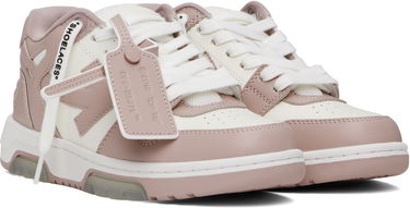 Sneakers og sko Off-White Out Of Office Calf Leather "White Pink" W Lyserød | OWIA259C99-LEA006-0130, 3