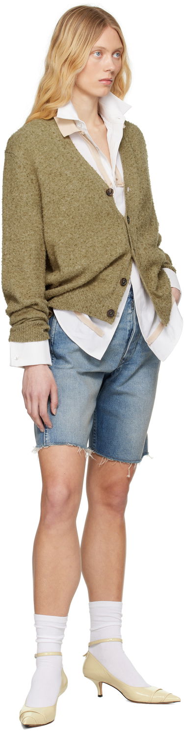 Shorts Maison Margiela Maison Margiela Faded Denim Shorts Blå | S50MU0086 S30383, 3