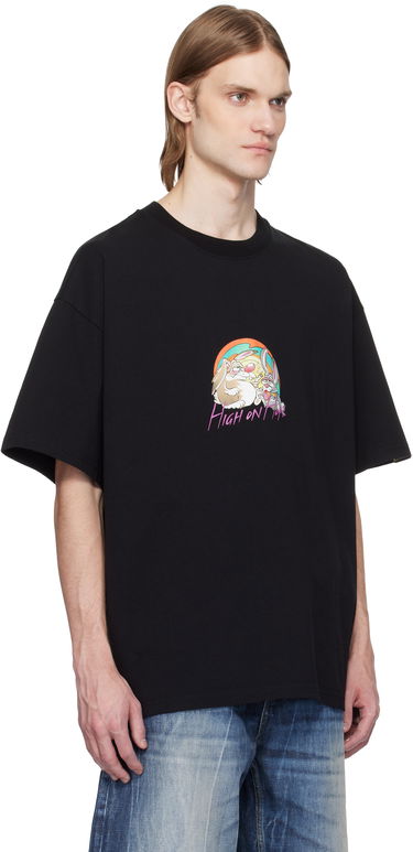 T-shirt Martine Rose Martine Rose Oversized Graphic T-Shirt Sort | 621JE03001H, 1