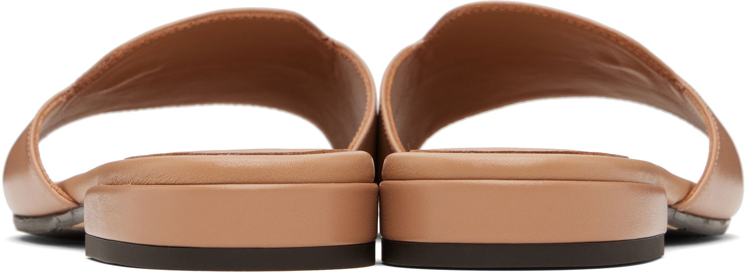 Sneakers og sko Jimmy Choo Jimmy Choo Dina Flat Sandals Beige | DINA FLAT, 1