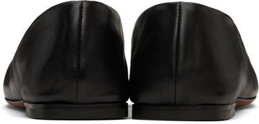 Tøj The Row The Row Square Ballerina Flats Sort | F1598-SL3, 1