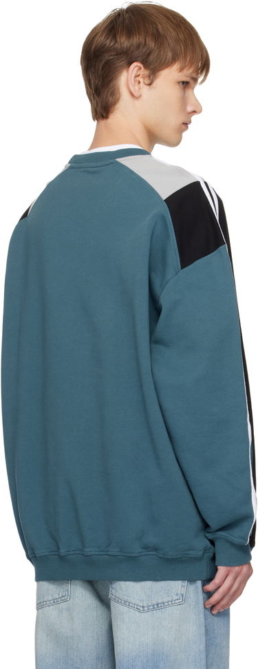 Sweatshirt Martine Rose Martine Rose Panelled Sweatshirt Turkis | 673JS01529D, 2