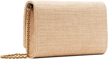 Skuldertaske CHLOÉ Chloé Iconic Flap Wallet On Chain Clutch Beige | CH25UP559P19, 2