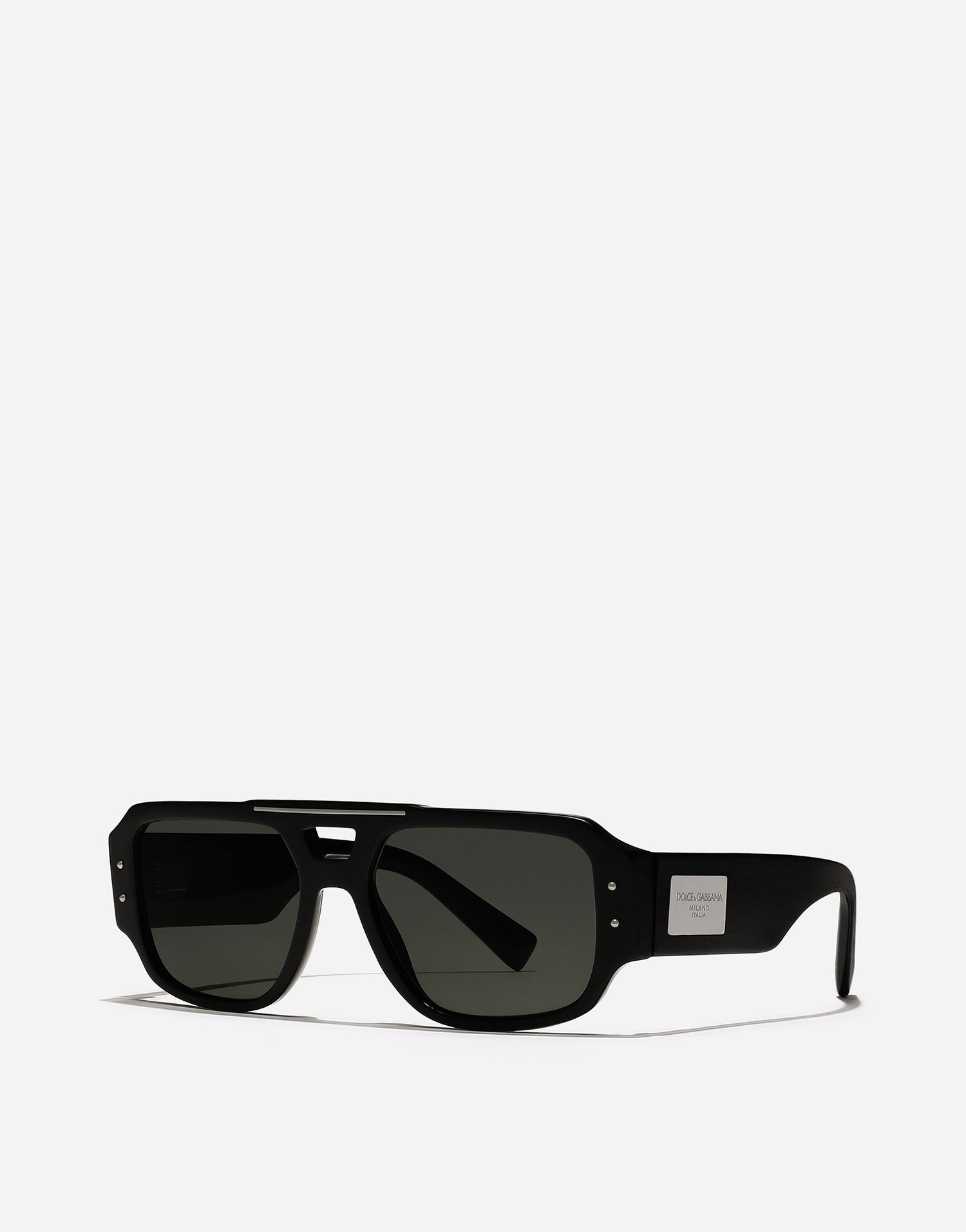 Solbriller Dolce & Gabbana Squared Pilot Dna Sunglasses Sort | VG448AVP09A9V000, 1