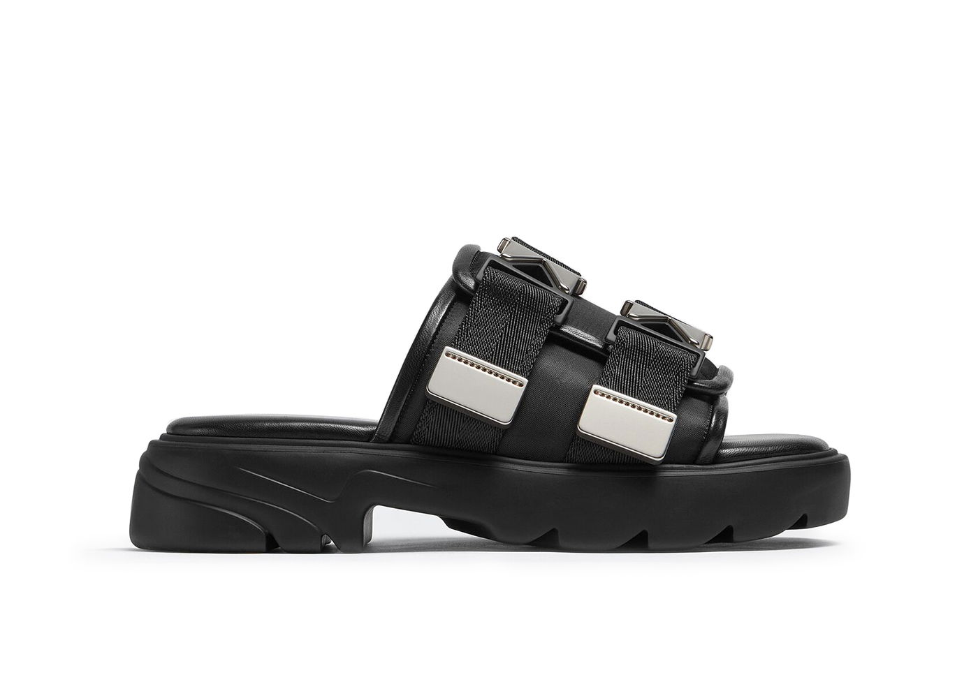 Sneakers og sko Bottega Veneta Black Flash Platform Sandals Sort | 690097V0DS21000, 0