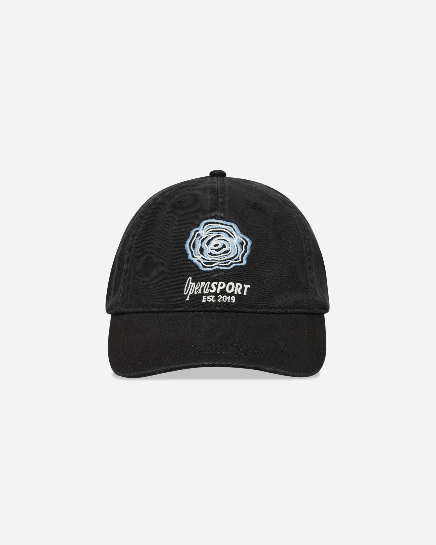 Kasket OpéraSPORT David Embroidered Rose Cap Sort | K55FW25  4, 0