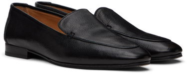 Tøj The Row The Row Adam Leather Loafers Sort | F1017-BFG15, 3