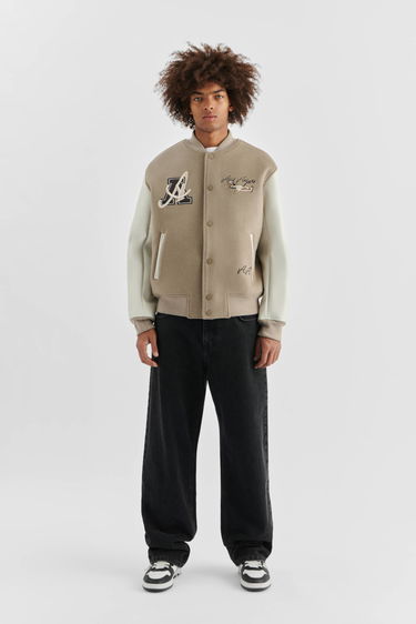 Jakke AXEL ARIGATO Wes Varsity Jacket Beige | A2178002, 4