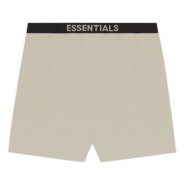 Shorts Fear of God Essentials Lounge Shorts Beige | FOG-FW20-175