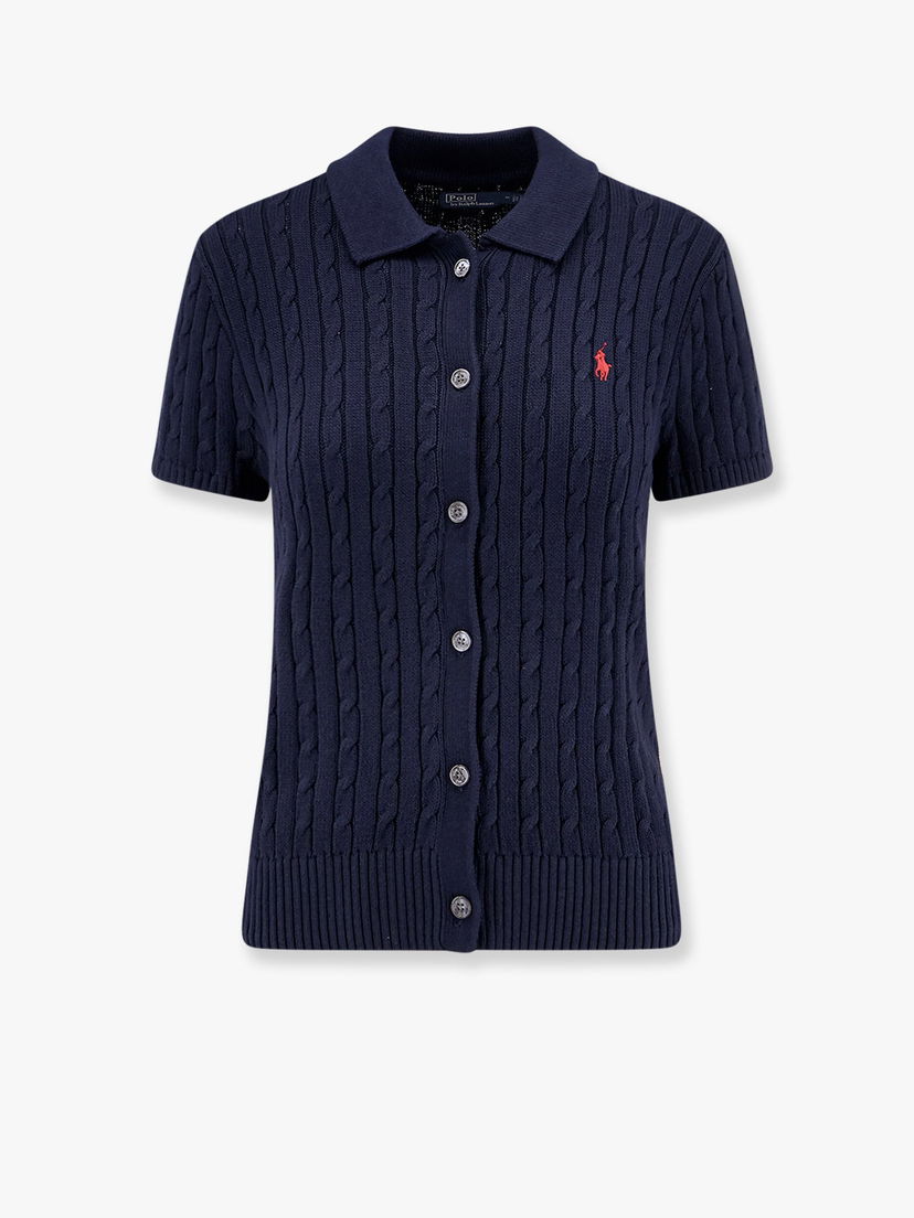 Sweater Polo by Ralph Lauren Cable-Knit Cotton-Blend Cardigan by Polo Ralph Lauren Mørkeblå | 211963486002
