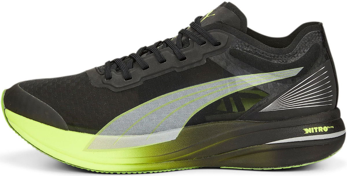 Sneakers og sko Puma Deviate Nitro Elite Carbon Sort | 37709001, 0