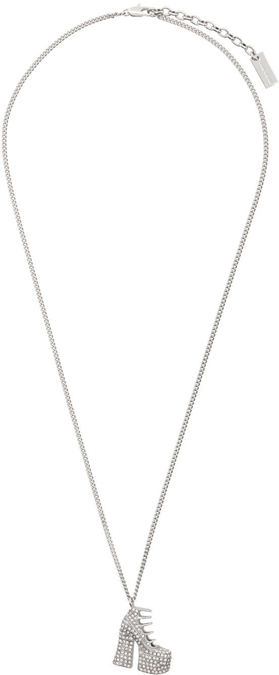 Halskæde Marc Jacobs Marc Jacobs Kiki Ankle Boot Pendant Necklace Metalisk | 2R3JNC001J78