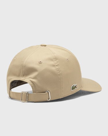 Kasket Lacoste Baseball Cap with L Letter Beige | RK0342-02S, 2