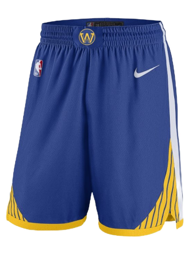 Shorts Nike Golden State Warriors Icon Edition NBA Swingman Shorts Blå | AV4972-495