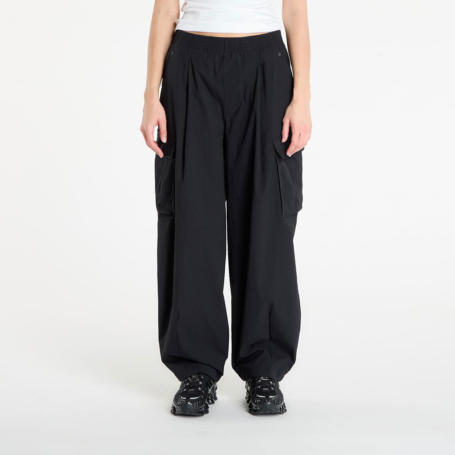 Cargo bukser Under Armour Under Armour Unstoppable Ripstop Cargo Pants Sort | 6007025-001, 0