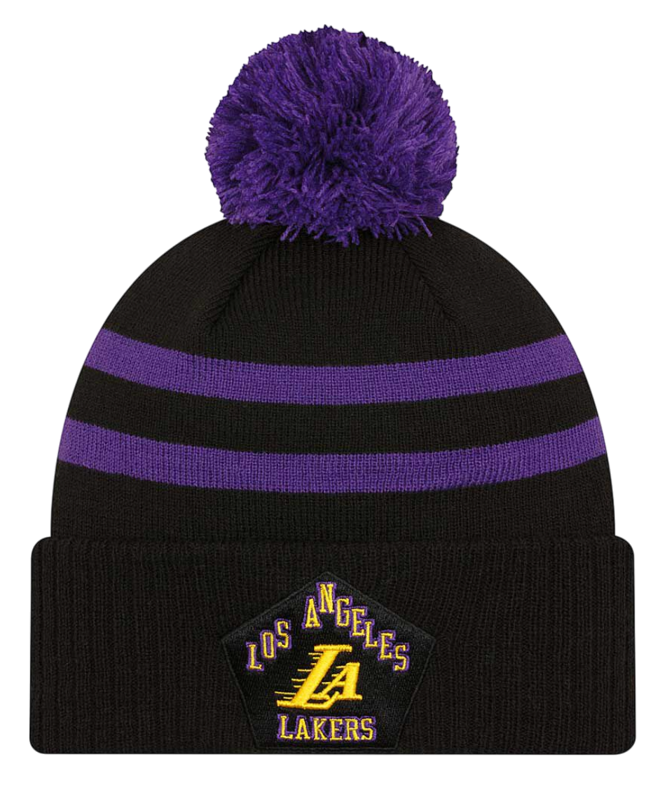 Beanie New Era New Era LA Lakers NBA Pom Beanie Sort | 60429901-60429901, 0
