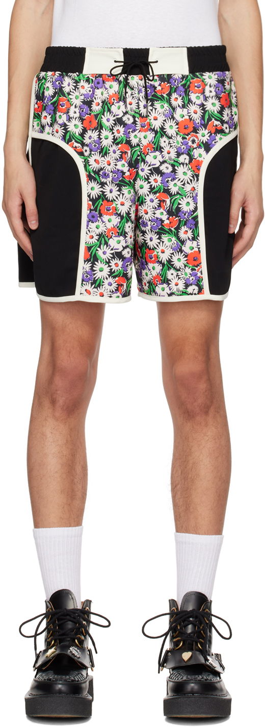 Shorts Anna Sui Floral Print Athletic Shorts Flerfarvet | M1023A41