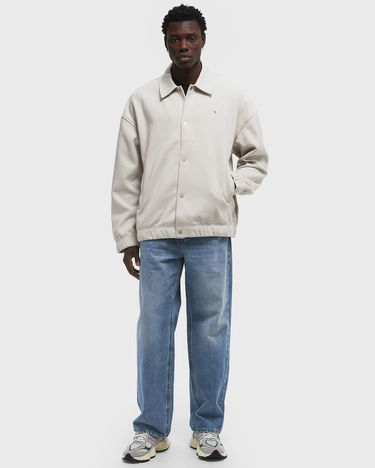 Bomberjakke CALVIN KLEIN Calvin Klein Jeans Woven Label Snap Bomber Jacket XL Beige | J30J326820PDH, 1