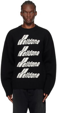 We11done Jacquard Knit Sweater