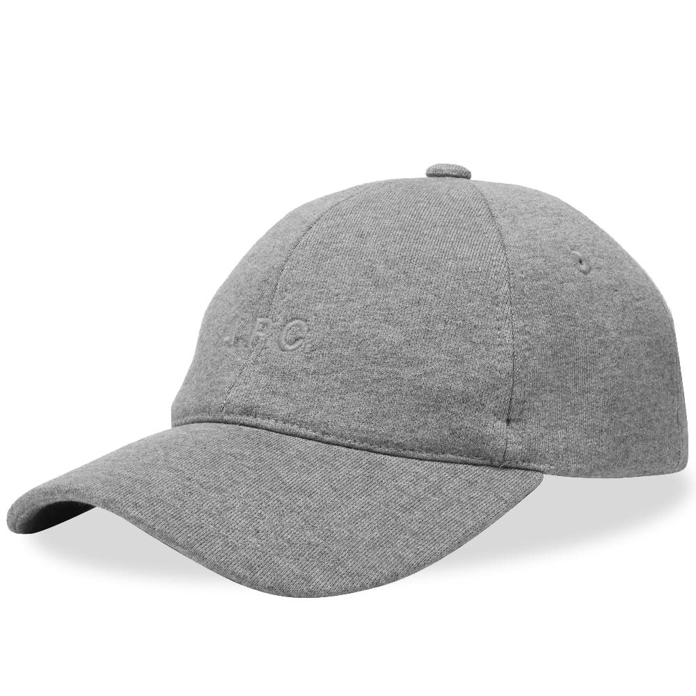 Kasket A.P.C. Charlie Jersey Logo Cap Grå | COFCL-M24069-PLA, 0