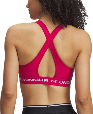 Bh Under Armour Crossback Mid Sports Bra Lyserød | 1361034-681, 2