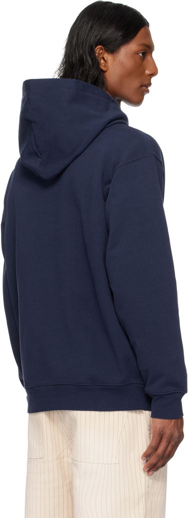 Sweatshirt Dime Classic Small Logo Hoodie Mørkeblå | DIME2SP2533NVY, 2