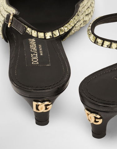 Sneakers og sko Dolce & Gabbana Calfskin Slingbacks Flerfarvet | CG0826A6A028E831, 3