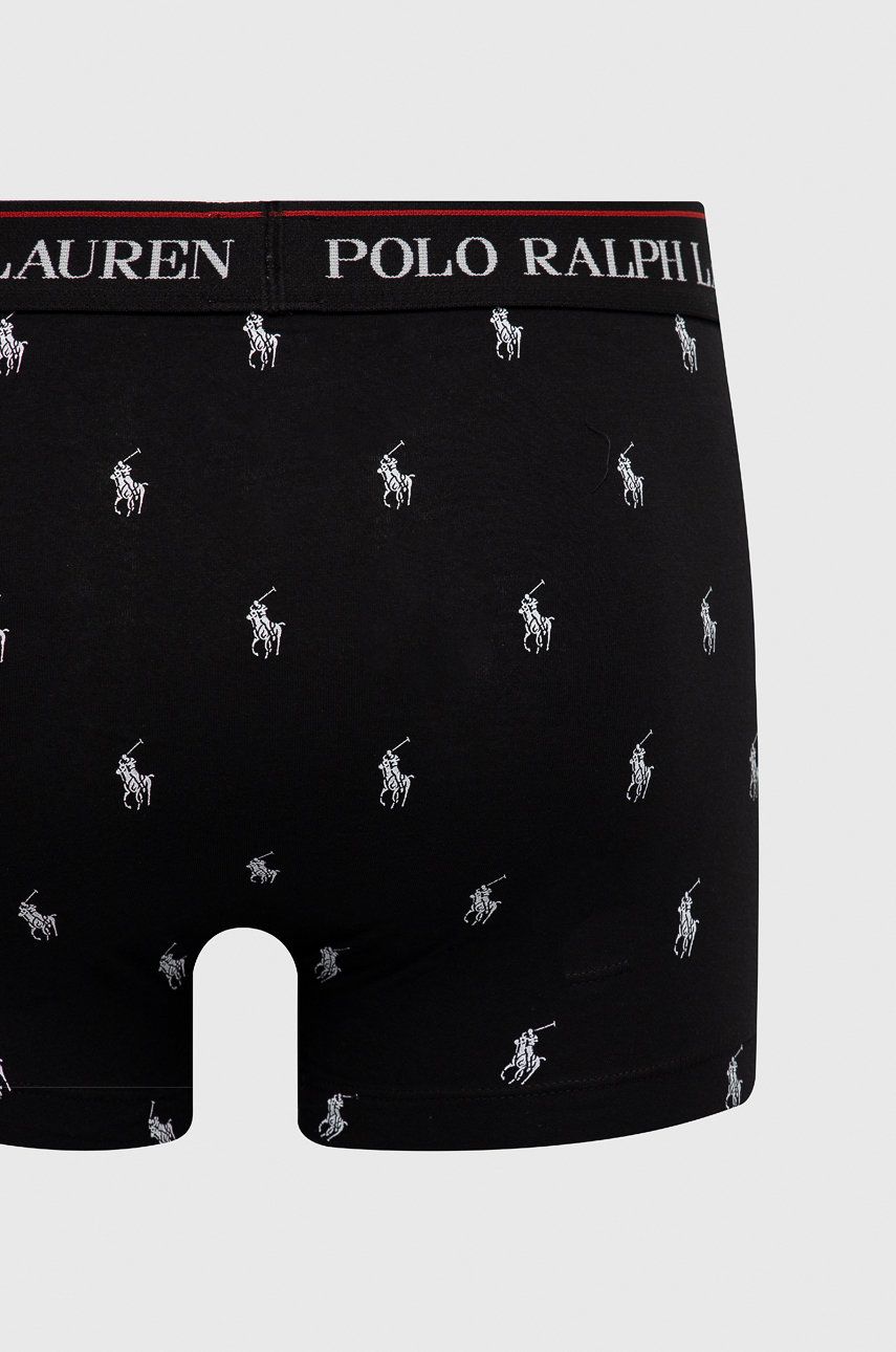 Boksere Polo by Ralph Lauren Classic Trunk 3Pack Sort | 714830299009, 1