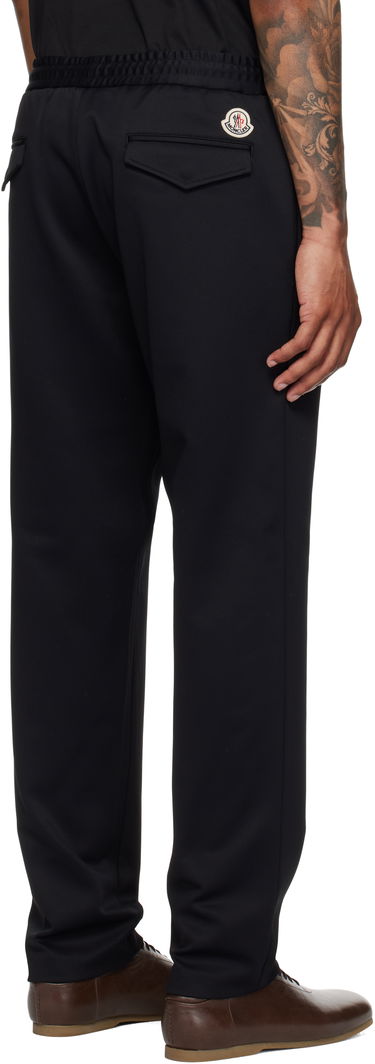 Bukser Moncler Moncler Logo Jogging Trousers Sort | K20912A0002289ALO, 2