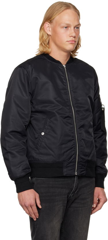 Bomberjakke rag & bone Manston Bomber Jacket Sort | MBW22F2260M1ML, 4
