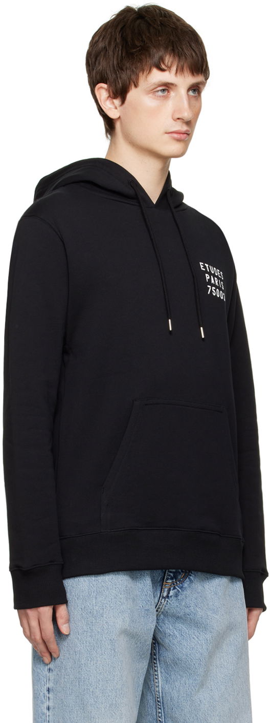 Sweatshirt Études Stencil Hoodie Sort | H22MM254OC16BK, 1