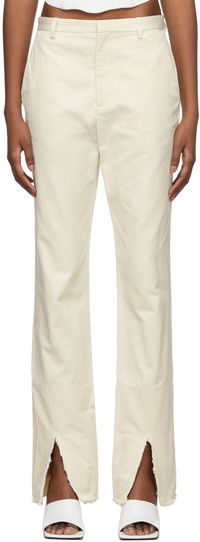 Split Frayed Trousers