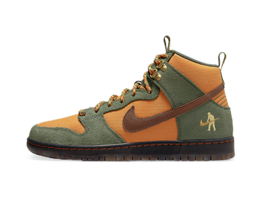Skateboarding Nike SB Pass~Port x Dunk High "Work Boots" Orange | DO6119-300