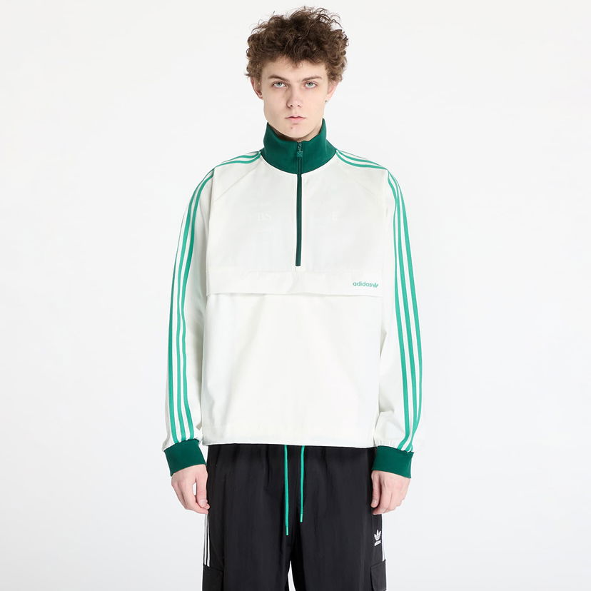 Vindjakke adidas Originals Pullover Jacket Hvid | JC8375