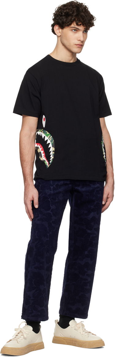 T-shirt BAPE Camo Side Shark Graphic T-Shirt Sort | 001TEK801007M, 3