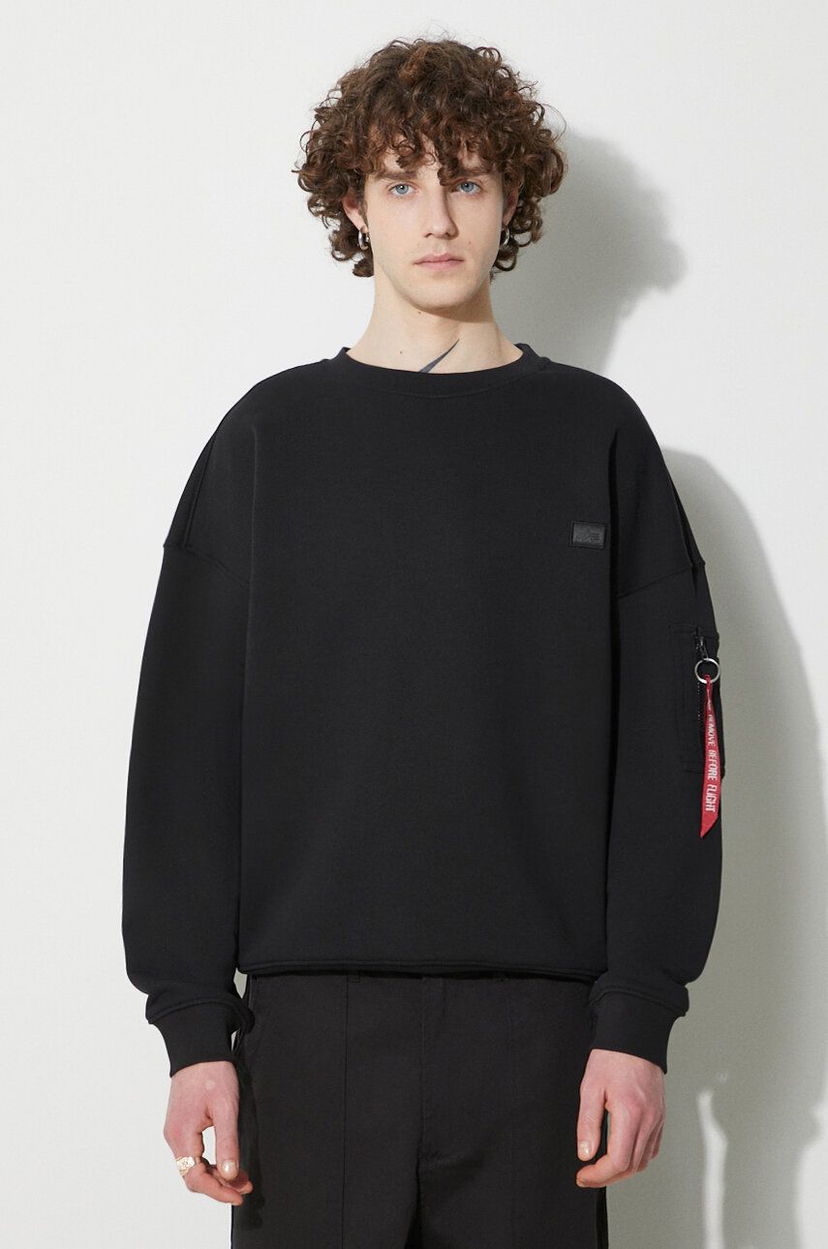 Sweatshirt Alpha Industries Essentials RL Sweatshirt Sort | 146303