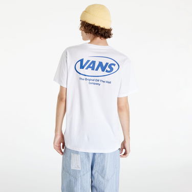 T-shirt Vans Hi Def Commerica White T-Shirt Hvid | VN0A7S6UWHT1, 4