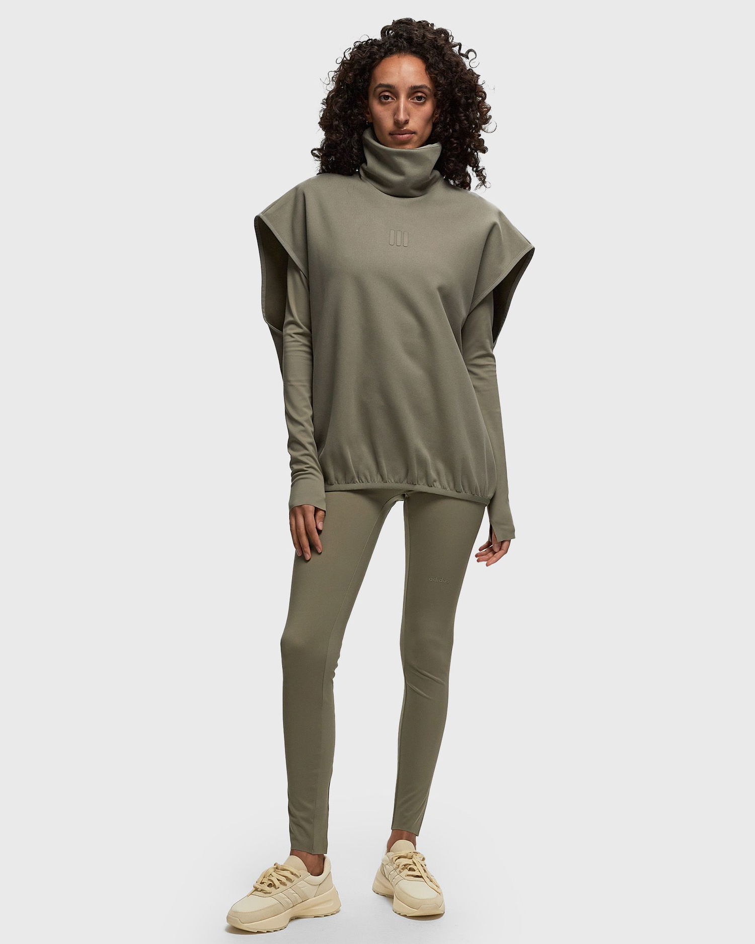 Sweatshirt adidas Originals FEAR OF GOD x SUE MS SWEAT Grøn | IS8717, 1