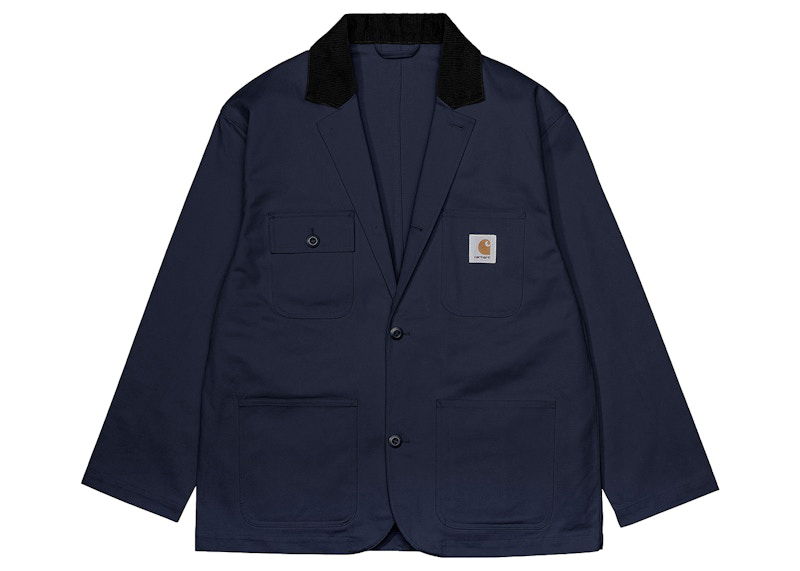 Jakke Carhartt WIP Kunichi Nomura x Michigan Blazer Mørkeblå | A221062_01_XX, 0